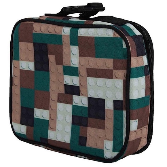 Lego Camouflage Tote Lunch Box Insulated Carry Case Kids Tote NEW - Picture 1 of 9